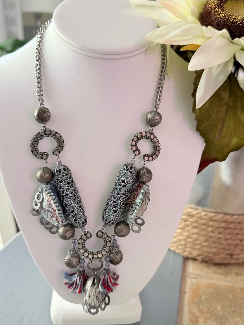Ayala Bar Statement Necklace - Picture 4 of 9